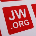 Autoaufkleber JW.ORG rot Autoaufkleber JW.ORG rot